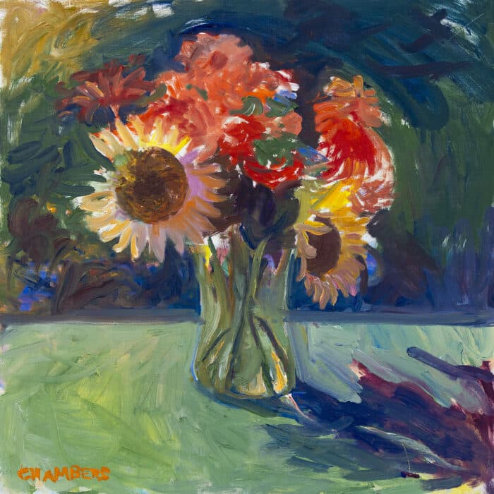 Suflowers, June Original Painting