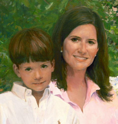 Mrs. Kiernan and Her Sons detail